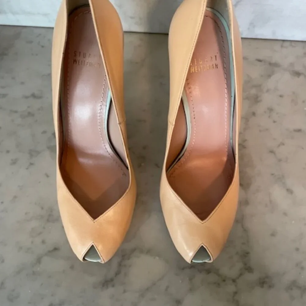 STUART WEITZMAN Victoria Peep Toe 5